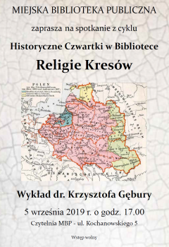 Religie Kresów - wykład dr. Krzysztofa Gębury @ Kochanowskiego 5