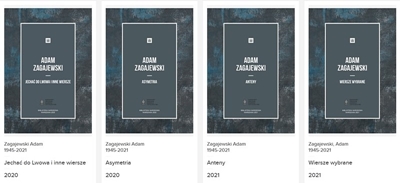 Bezpłatne e-booki z utworami Adama Zagajewskiego