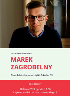 Spotkanie autorskie z Markiem Zagrobelnym