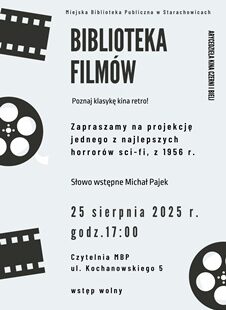 Biblioteka Filmów – horror sci-fi